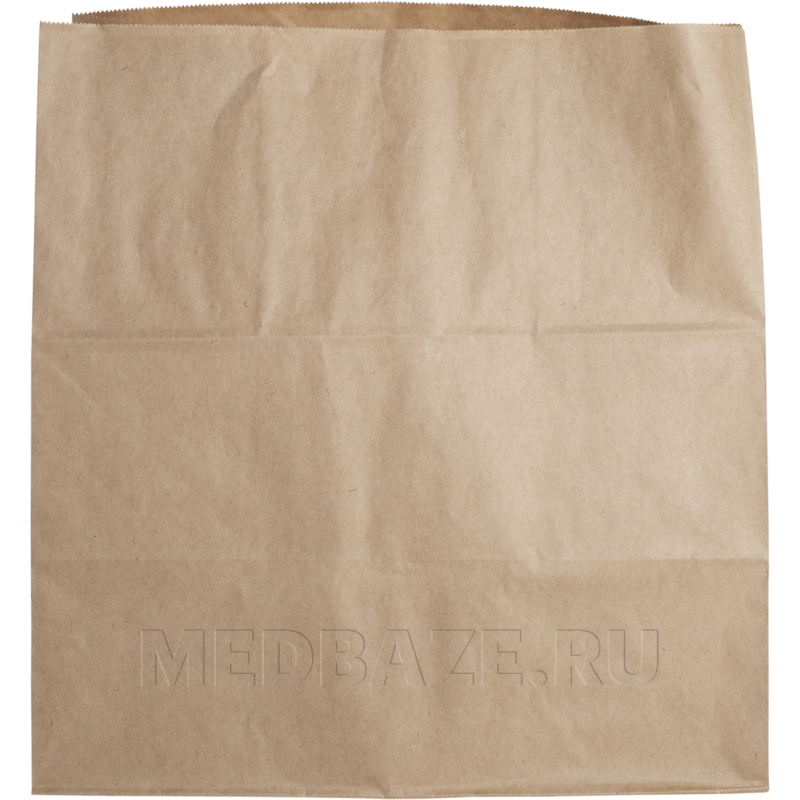 Пакет бумажный, крафт, 32*20*34 см, коричневый
