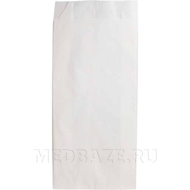 Пакет бумажный, 40 г/м2, 9*4*20.5 см, ОДП, белый