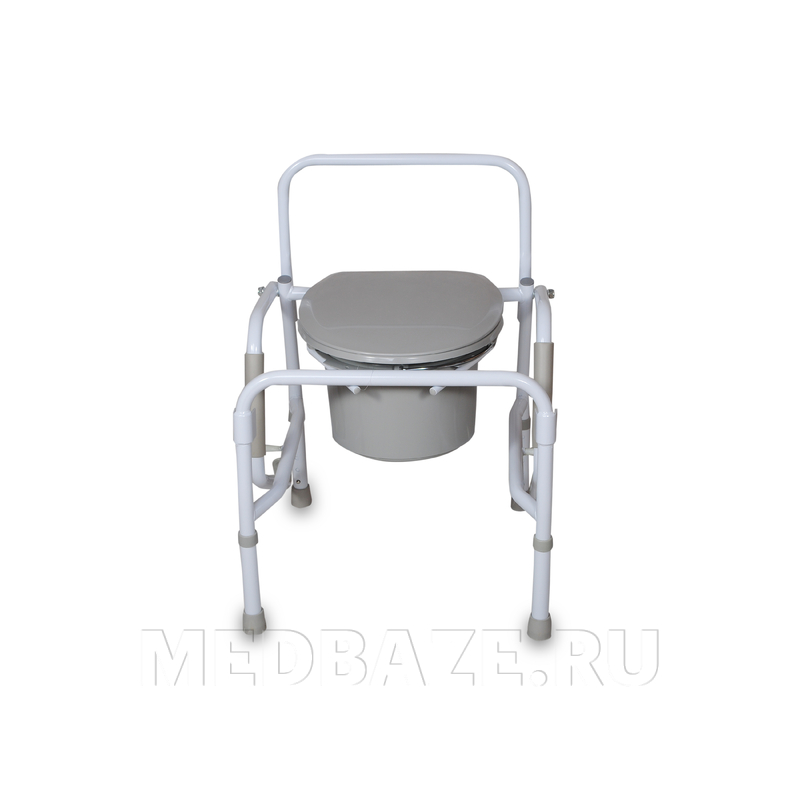Кресло-туалет с опускающимися подлокотниками, AMCB6807, Amrus