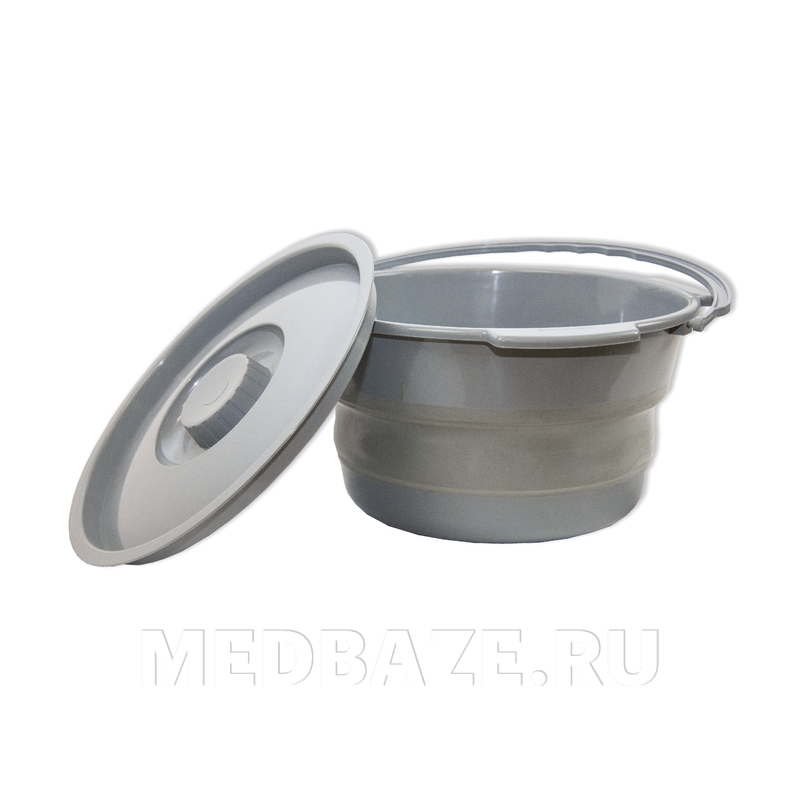 Кресло-туалет складное, в чемоданчике, регулируемое по высоте, AMCB6809, Amrus
