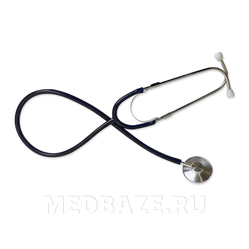 Стетоскоп мед. односторонний медсестренский, мембрана 44 мм, черный, 04-AM300 BK, Amrus