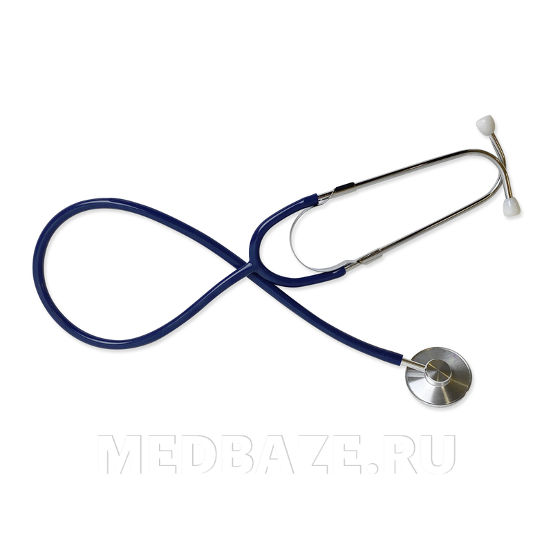 Стетоскоп мед. односторонний медсестренский, мембрана 44 мм, синий, 04-AM300 BU, Amrus