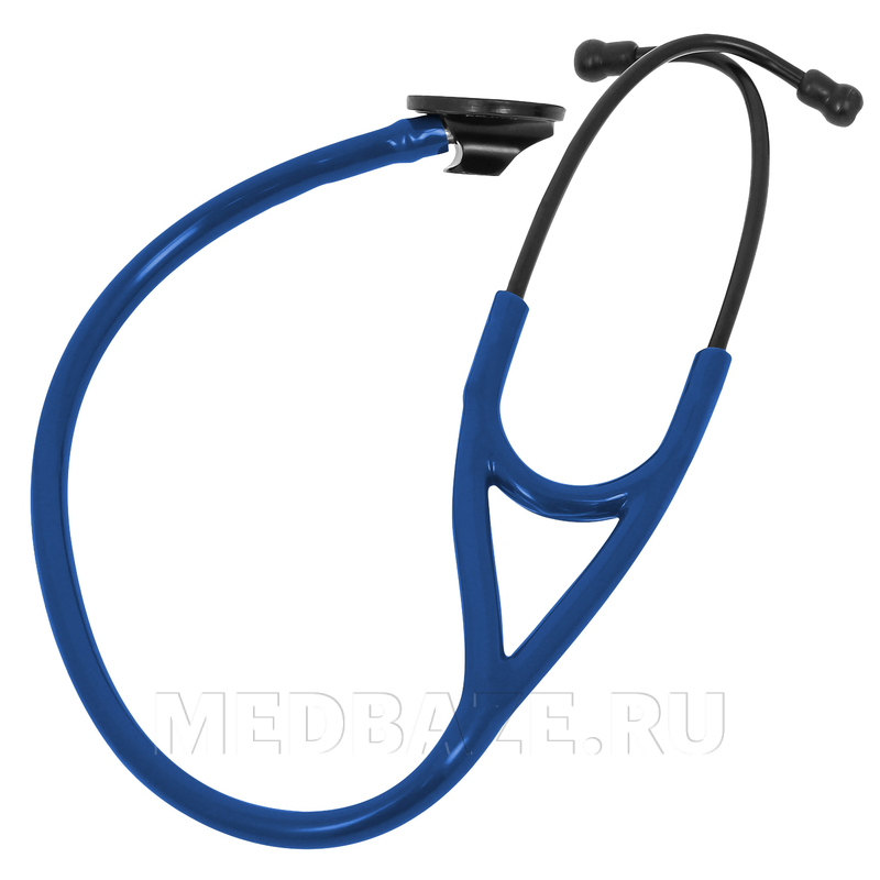 Стетоскоп мед. терапевт., чувствит. мембрана 44 мм, синий, 04-AM404 BU Deluxe, Amrus