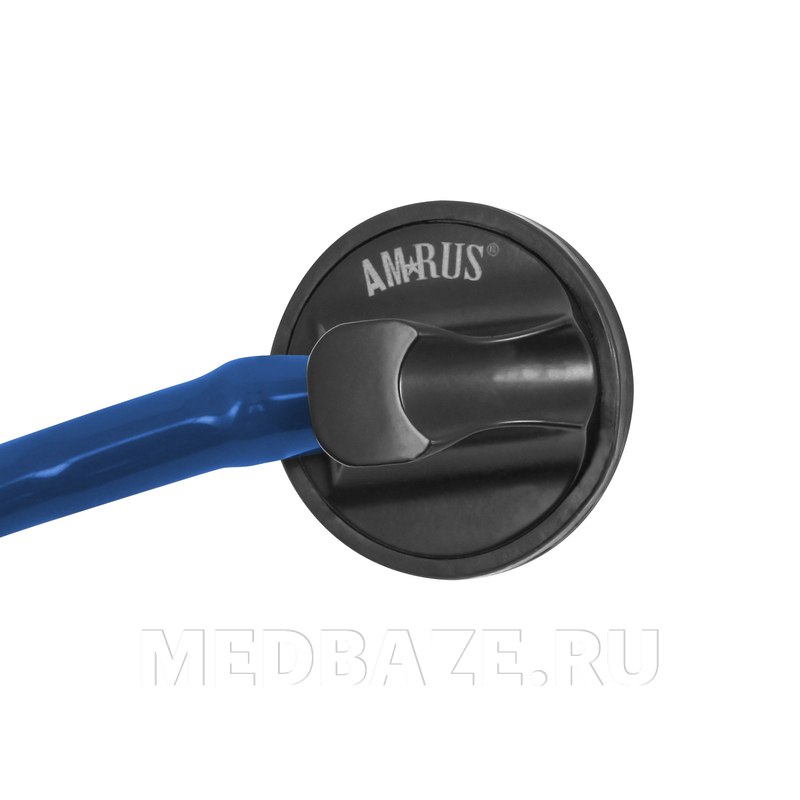 Стетоскоп мед. терапевт., чувствит. мембрана 44 мм, синий, 04-AM404 BU Deluxe, Amrus