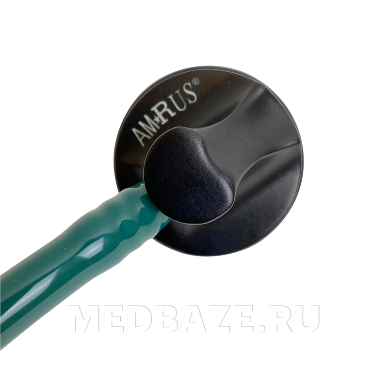 Стетоскоп мед. терапевт., чувствит. мембрана 44 мм, зеленый, 04-AM404 GR Deluxe, Amrus