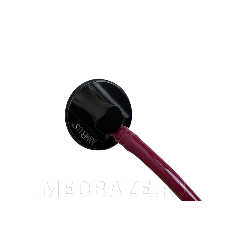 Стетоскоп мед. терапевт., чувствит. мембрана 44 мм, красный, 04-AM404 RD Deluxe, Amrus