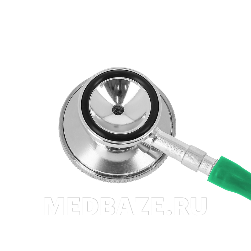 Стетоскоп мед. двухсторонний педиатр., мембрана 35 мм, воронка 25 мм, зеленый, 04-AM507 GR, Amrus