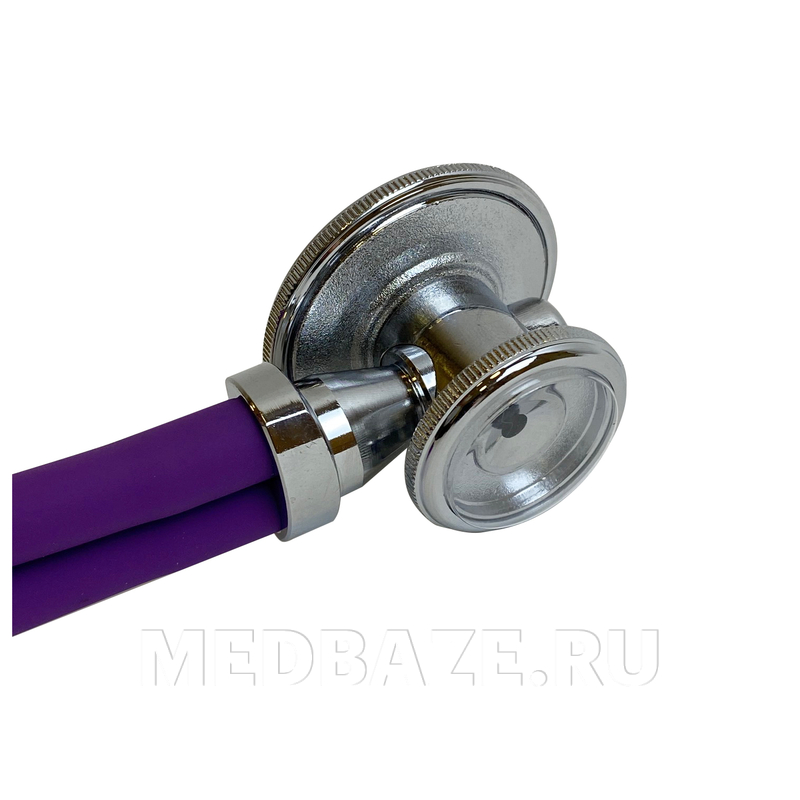 Стетоскоп мед. Раппопорта, 5 вар. комплектации, 2 пары ушных олив, фиолетовый, 04-AM602 PP, Amrus
