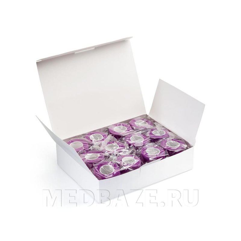 Бинт эластичный, самофиксирующийся, фиолетовый, 5 см*4.5 м, FlexMed