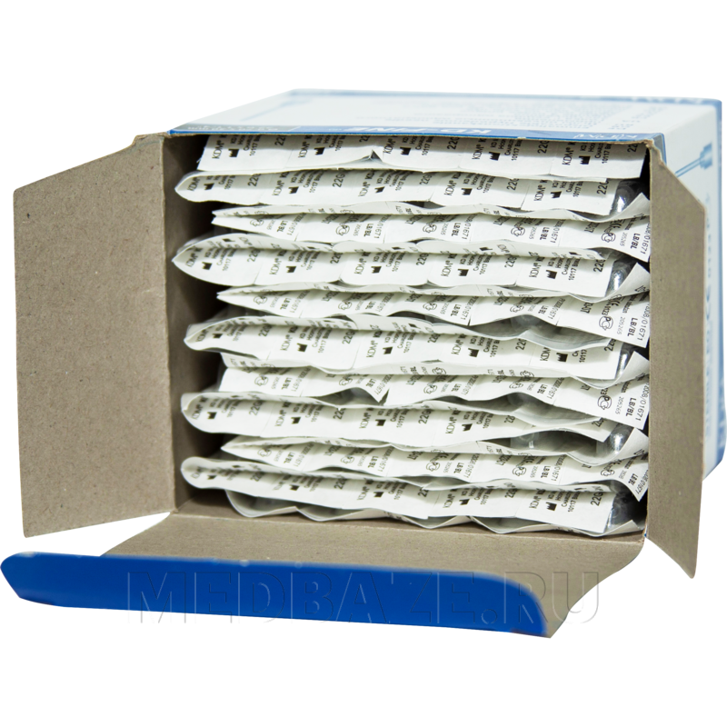 Игла инъекционная 22G 0.70*40 мм, KD-Fine, 100 шт/уп