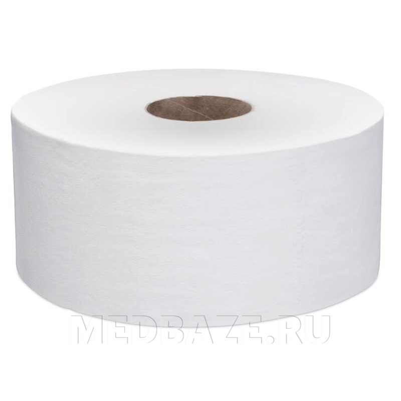 Туалетная бумага в рулонах Focus Jumbo Eco, 525 м, 1 сл., белая, без тиснения (5067300), 525 м/рул