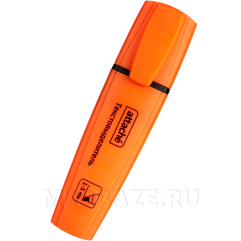Маркер-текстовыделитель Attache Palette, 1-5 мм, оранжевый (426887)