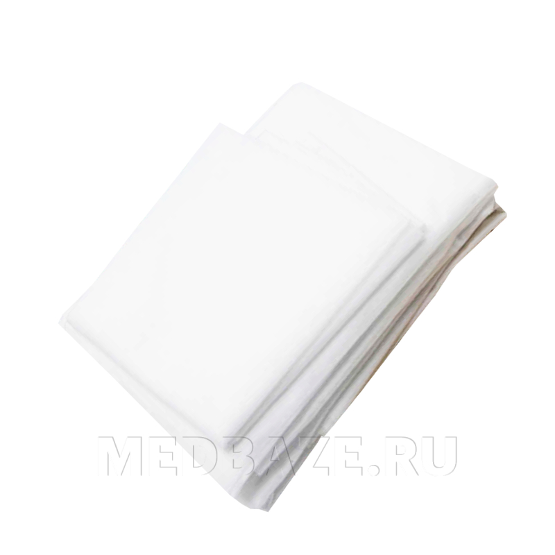Комплект белья, пл. 25 г/м2, СМС, белый, (372100), Медбонд