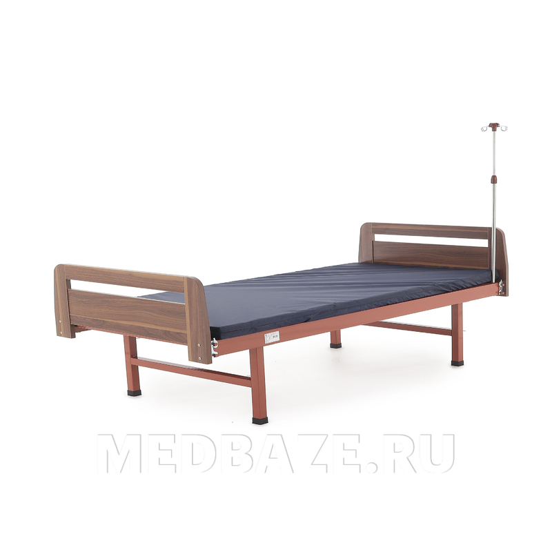 Кровать медицинская Med-Mos Е-18 (ЛДСП коричневый)