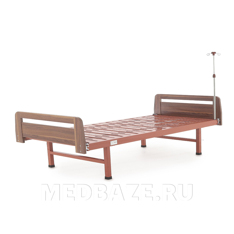 Кровать медицинская Med-Mos Е-18 (ЛДСП коричневый)