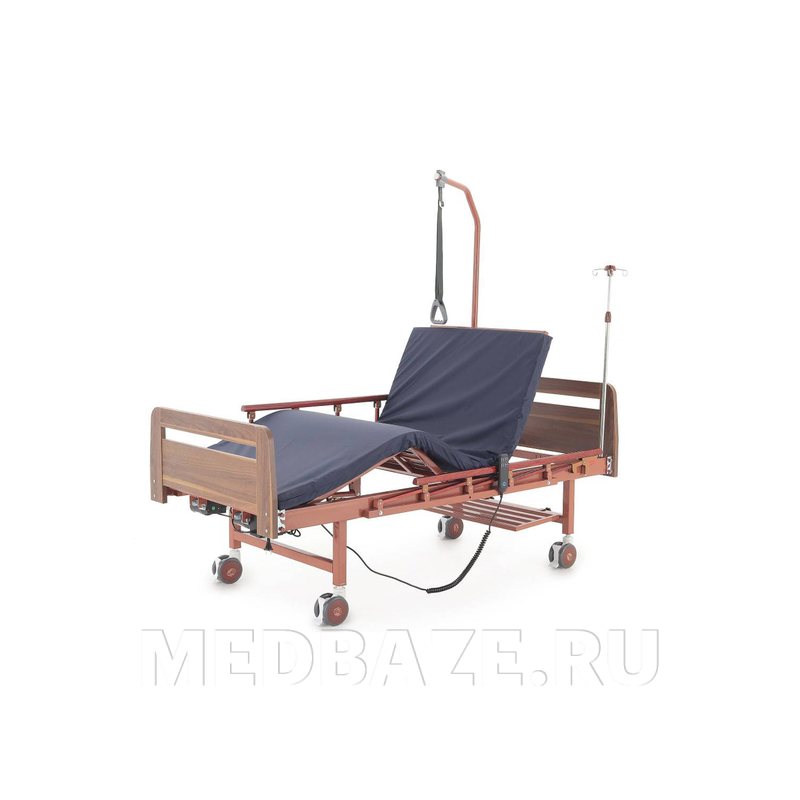 Кровать электрическая Med-Mos DB-7 (ЛДСП коричневый)