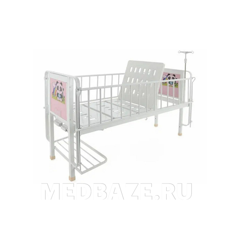 Кровать механическая детская Med-Mos DM-2540 (ABS) розовый