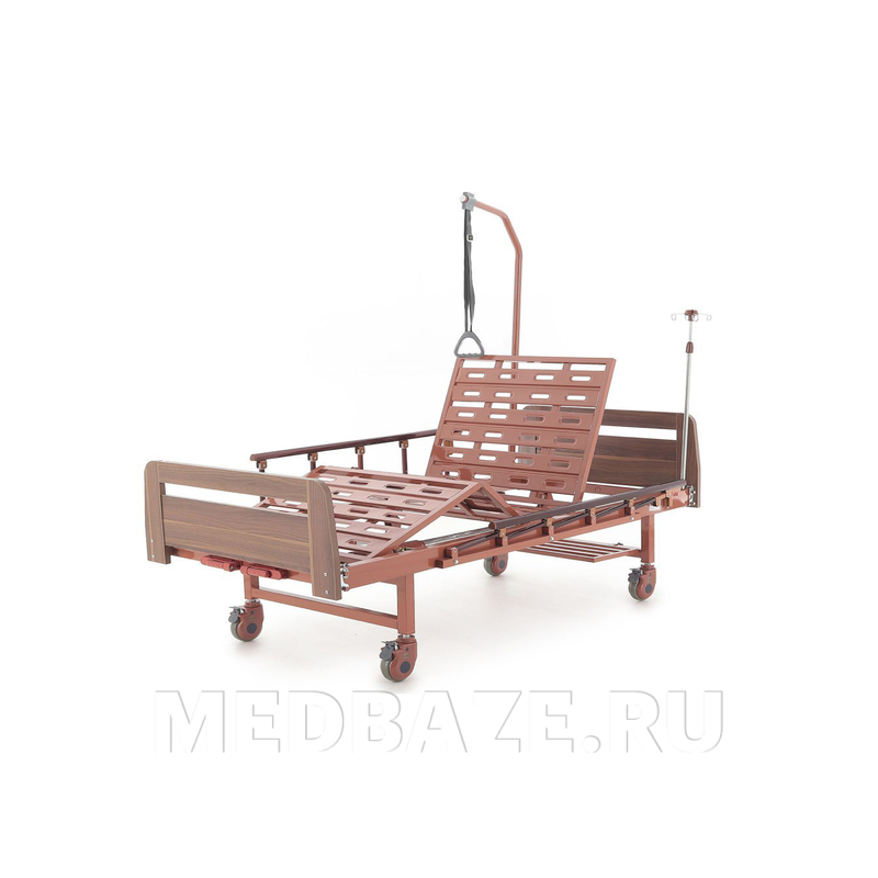 Кровать механическая Med-Mos Е-8 (ЛДСП коричневый)