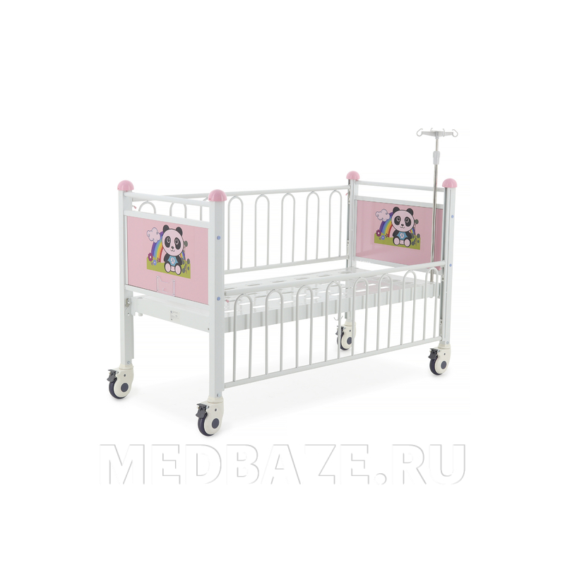 Кровать механическая детская Med-Mos DM-0124 (ABS) розовый