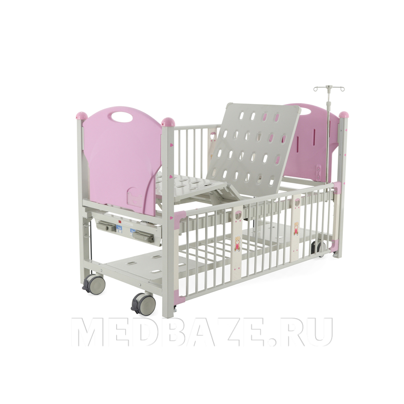 Кровать механическая подростковая Med-Mos DM-2218 (ABS) розовый