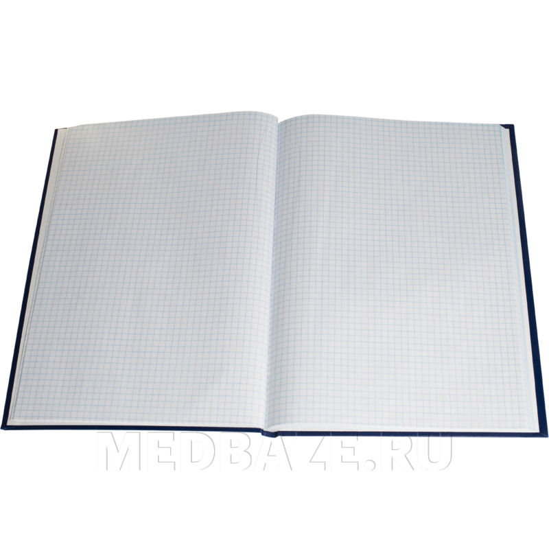 Бухгалтерская книга Attache, 96 листов, А4, клетка, сшивка, обложка плотный картон (26586)