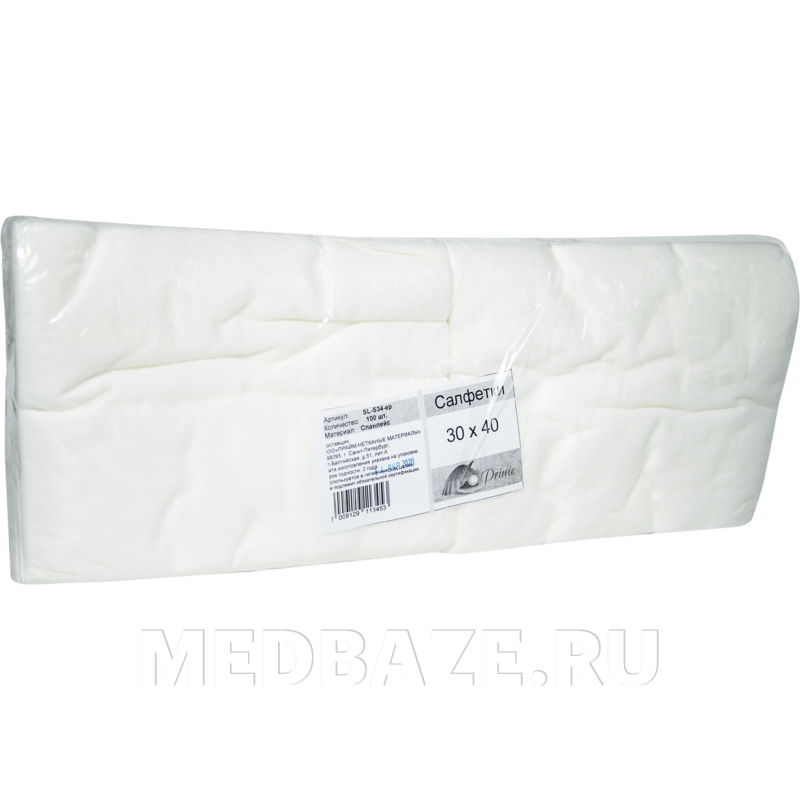 СПС салфетки в пачке 30*40 см (SL-S34), 100 шт/уп