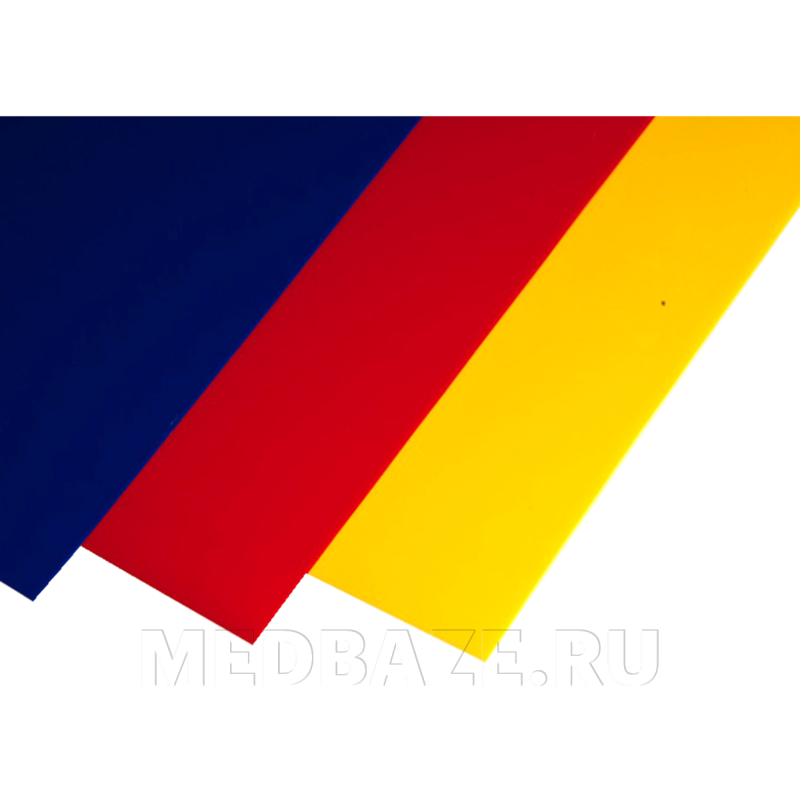 Пластиковый гипс, белый, 920*610*4 мм, Лист Эластик 1%