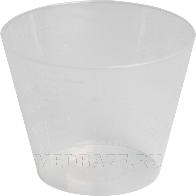 Стаканчик для приема лекарств, 30 мл пластиковый, Перинт