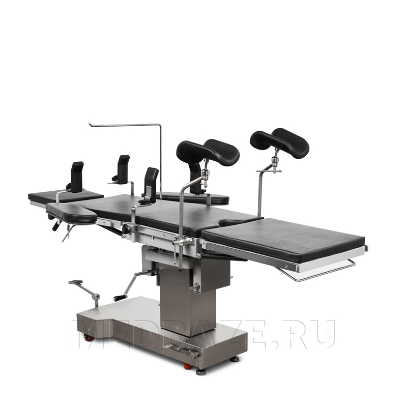 Стол медицинский операционный, нержавеющая сталь, механогидравлический привод, (ET-IV), Armed