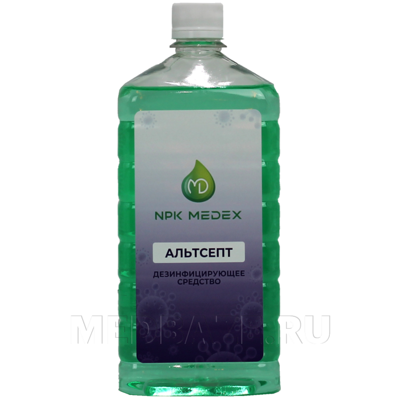Альтсепт 1 л, антисептик, с крышкой, НПК Медэкс