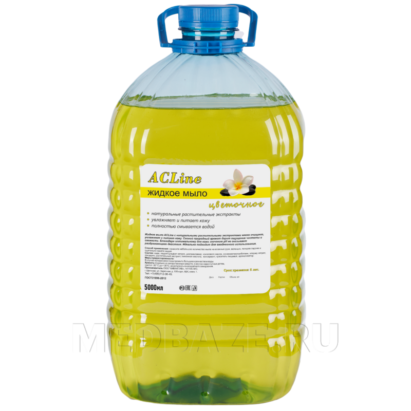 ACLine мыло жидкое цветочное, 5 л