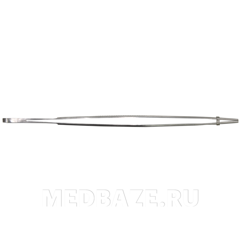 Пинцет многоразовый анатомический 200*2.5 мм (ПМ-12)