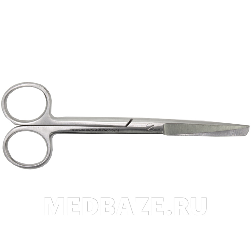 Ножницы с одним острым концом прямые 140 мм (П-13-112)