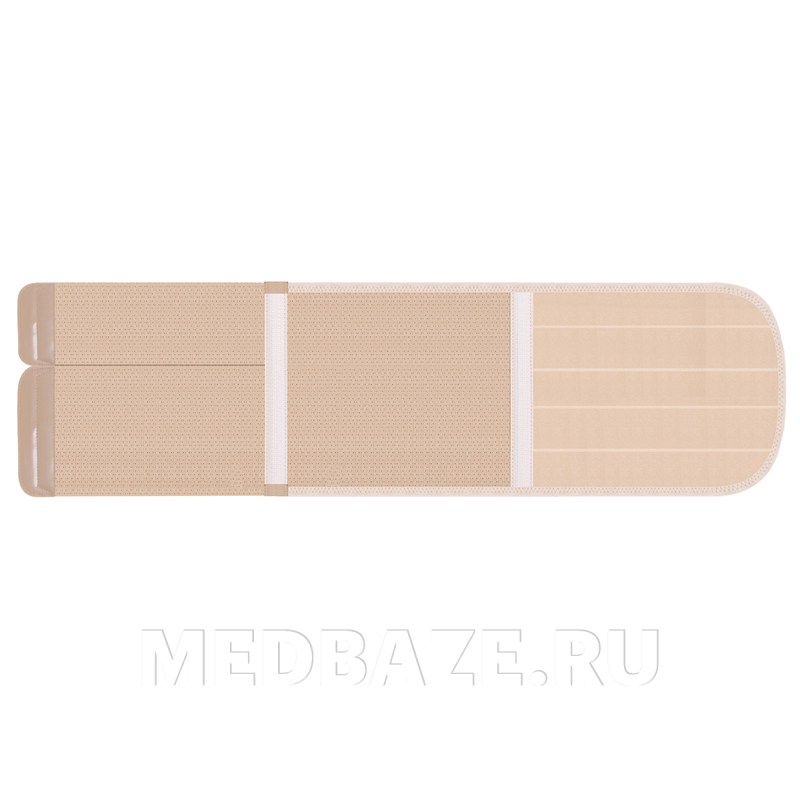 Бандаж послеоперационный абдоминальный, двойная утягивающая панель, высота 25 см, ПО-25P, Экотен