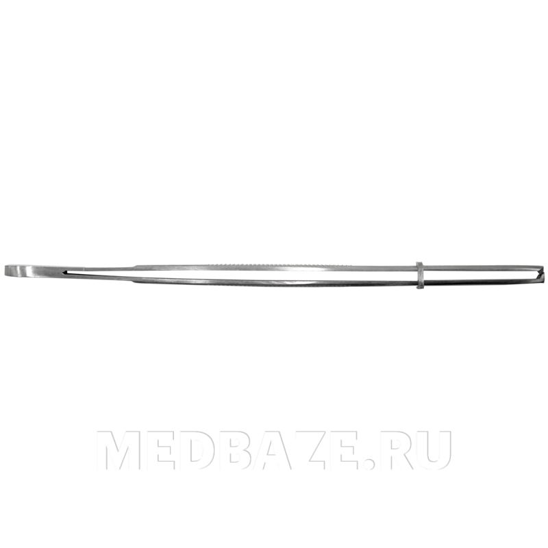 Пинцет многоразовый хирургический 200*2.5 мм (ПМ-9)