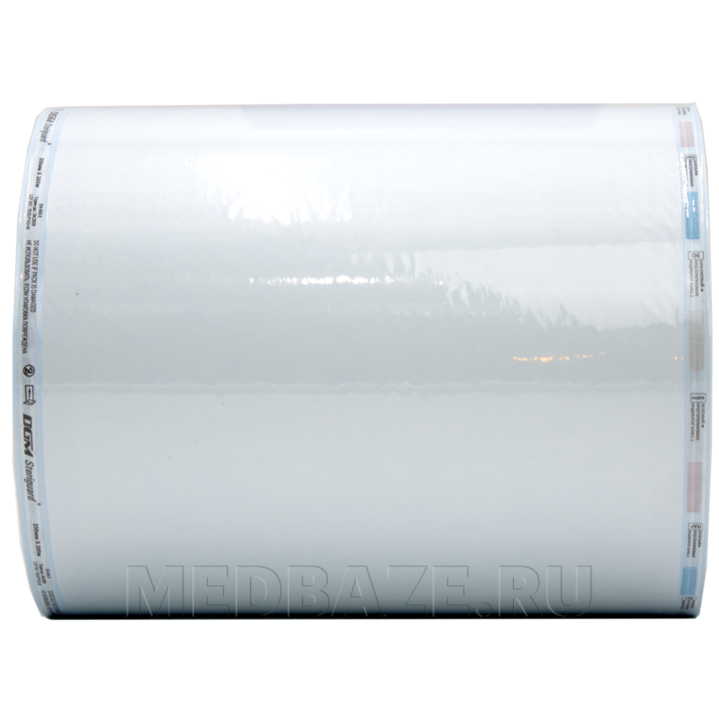 Рулон для стерилизации комбинированный плоский 250 мм*200 м, DGM, 200 м/рул