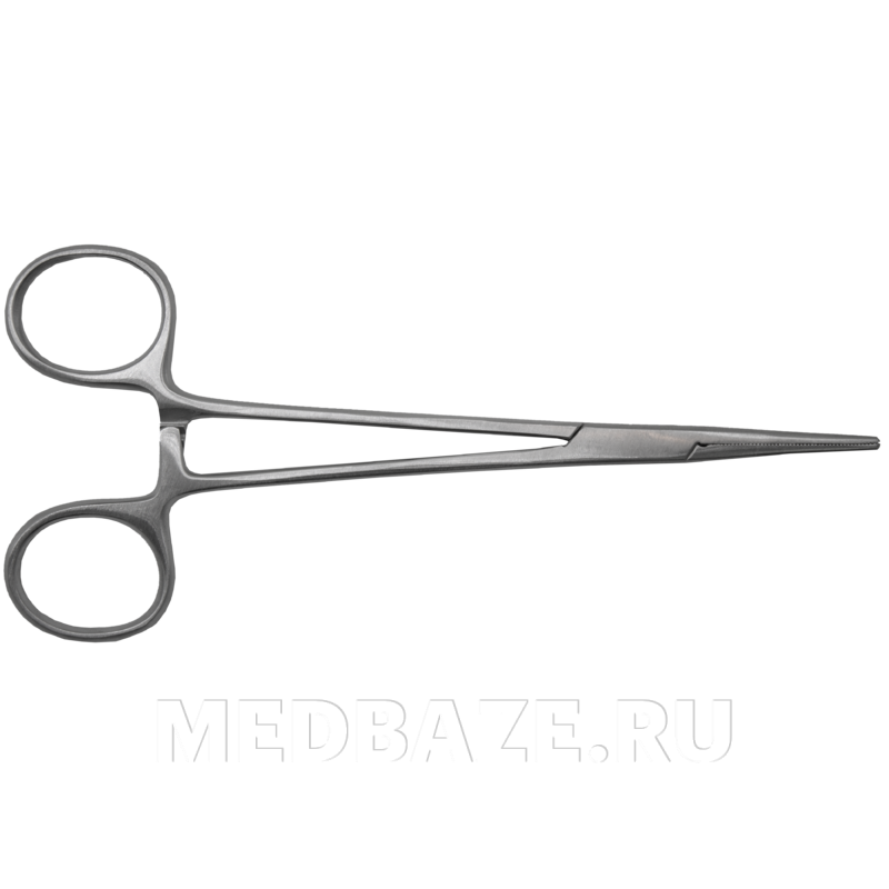 Зажим кровоостанавливающий Москит 150 мм прямой (J-17-057)