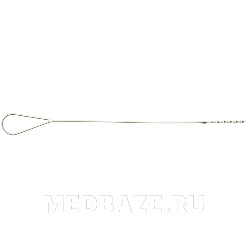 Зонд хирургический 140*1 мм с навивкой (ЗН-23)