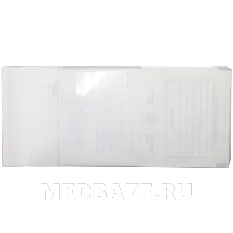 Пакет для стерилизации самоклеющийся (белый) 100*200 мм, EuroType, 100 шт/уп