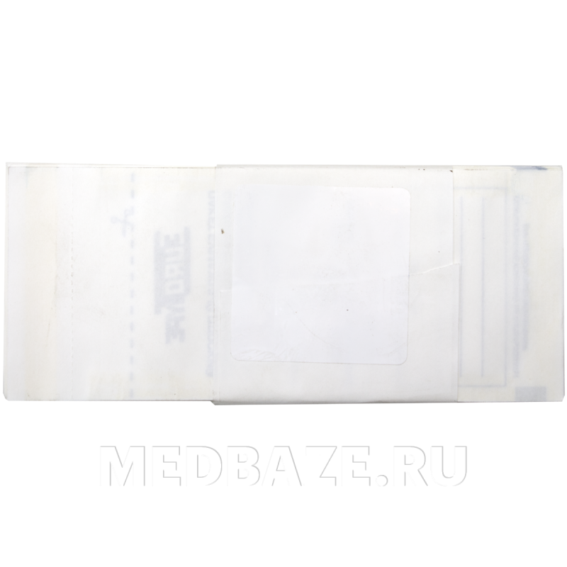Пакет для стерилизации самоклеющийся (белый) 75*150 мм, EuroType, 100 шт/уп
