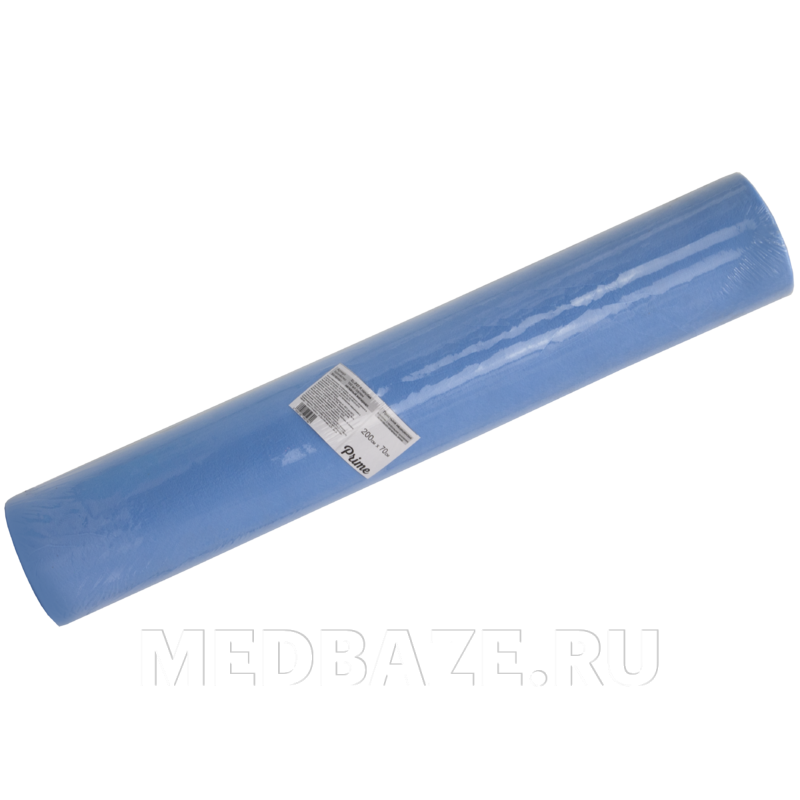 СМС простыни в рулоне, плотность 17 г/м2, 70*200 см, голубой, (EL-P27R), 100 шт/рулон