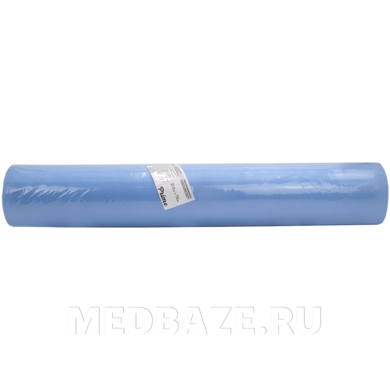СМС простыни в рулоне, плотность 17 г/м2, 70*200 см, голубой, (EL-P27R), 100 шт/рулон