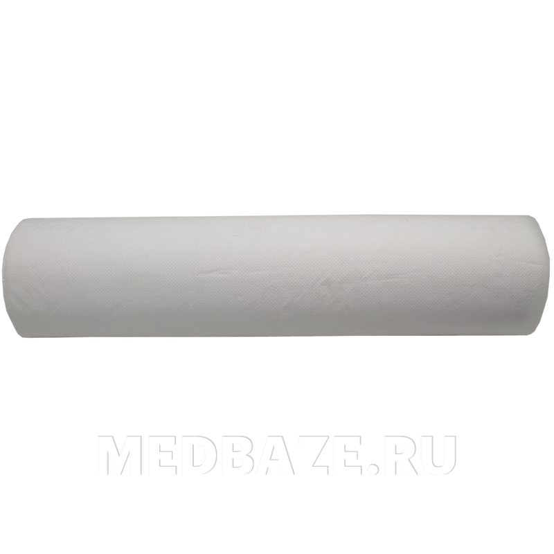 Простыни бумажные в рулоне, 2 слойные, 50 см*50 м, белый, (МПТ50, МР2401), Мерида, 50 м/рулон