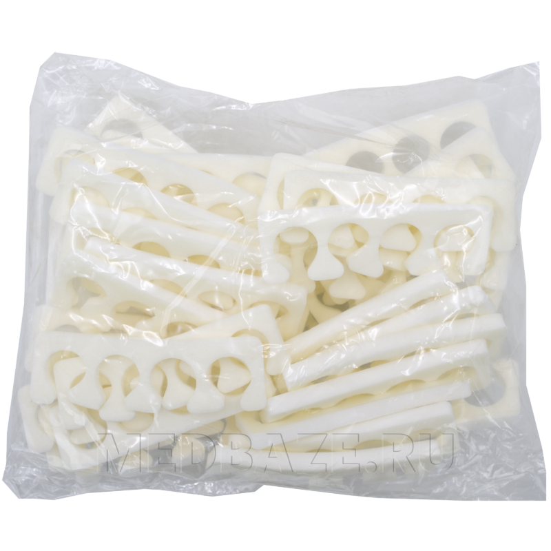 Разделитель для пальцев, белый, (02-852), 20 шт/уп