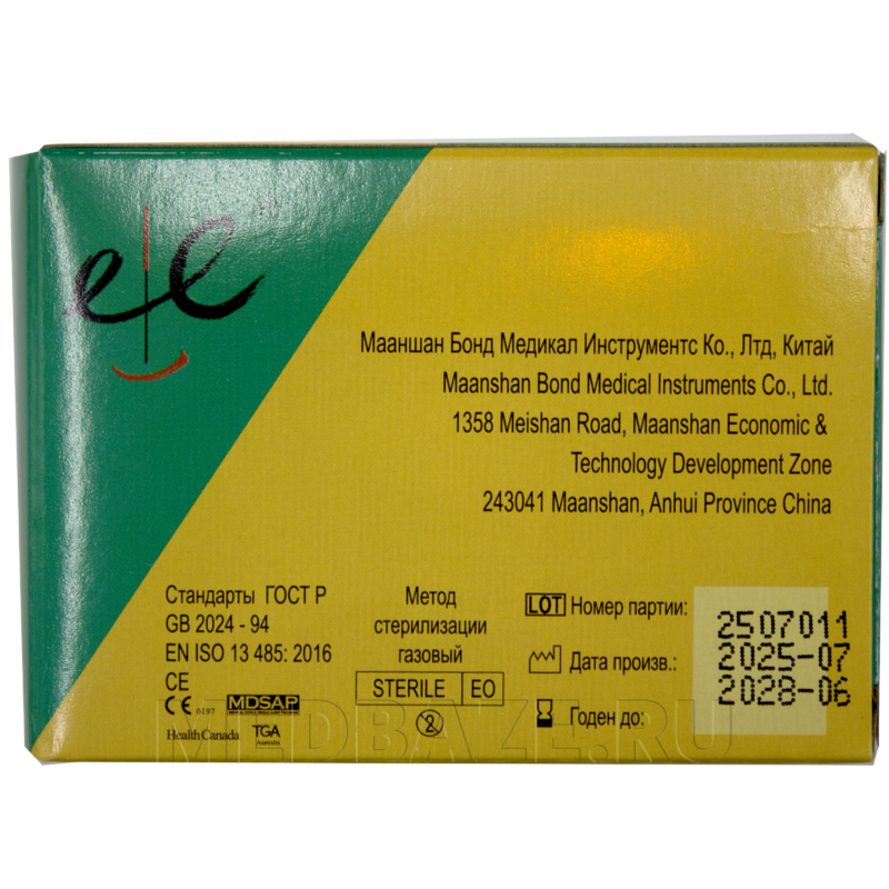 Игла акупунктурная с направителем одноразовая 0.20*15 мм, Субал, 100 шт/уп