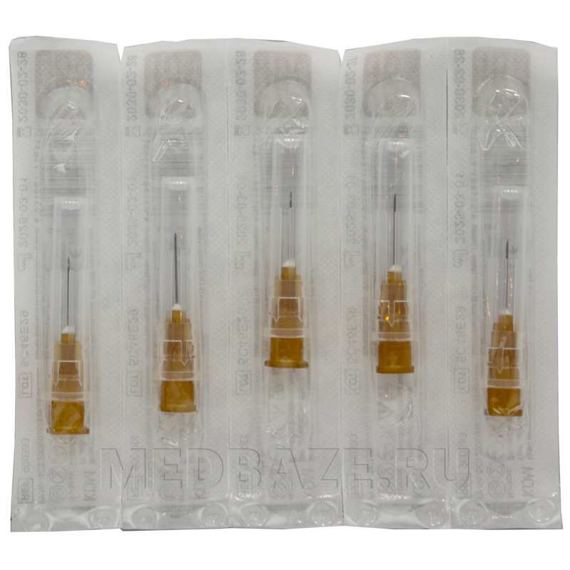 Игла инъекционная 26G 0.45*12 мм, KD-Fine, 100 шт/уп