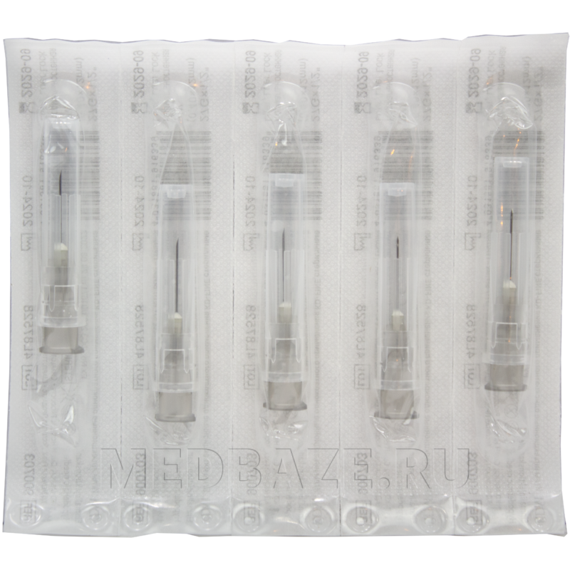 Игла инъекционная 27G 0.40*12 мм, KD-Fine, 100 шт/уп