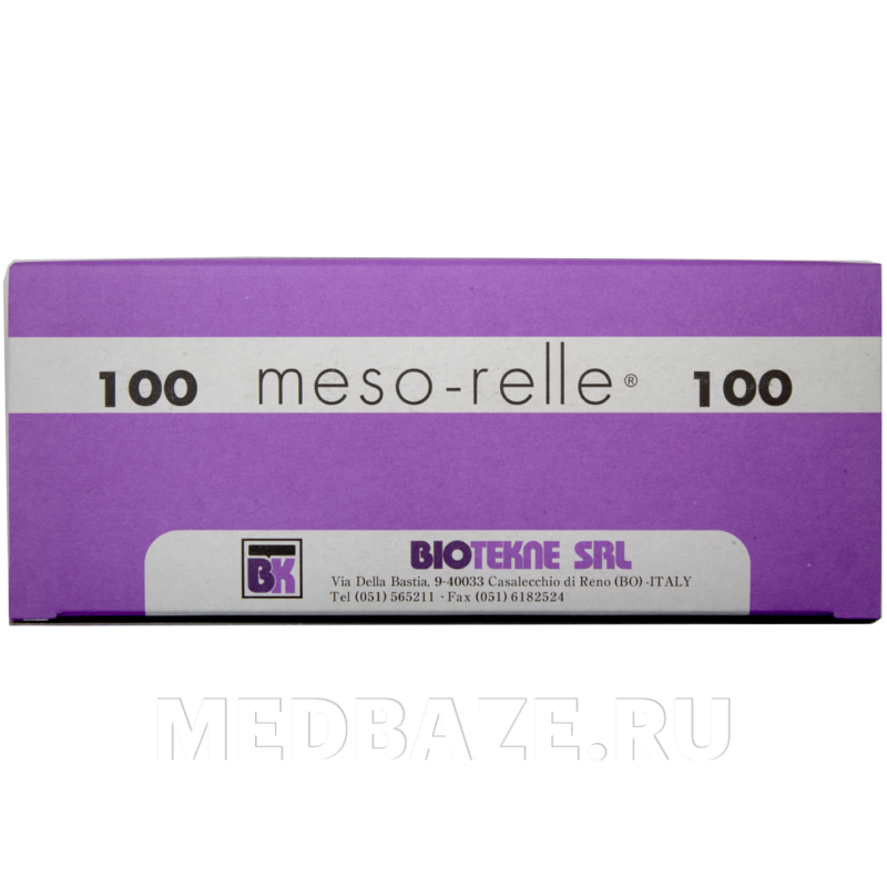 Игла Meso-relle 31G 0.26*6 мм, 100 шт/уп