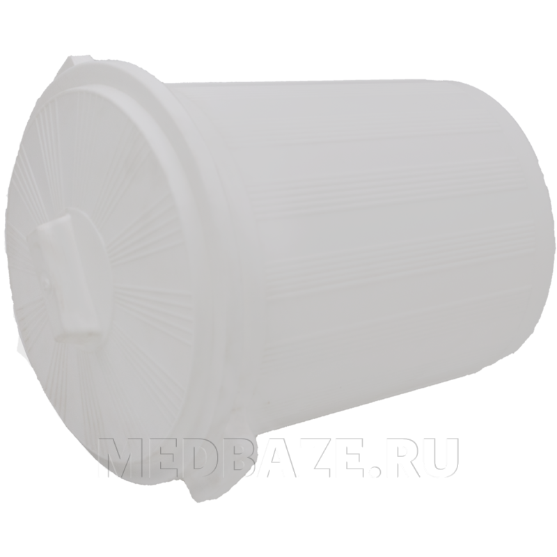 Бак 12 л, для медицинских отходов, белый