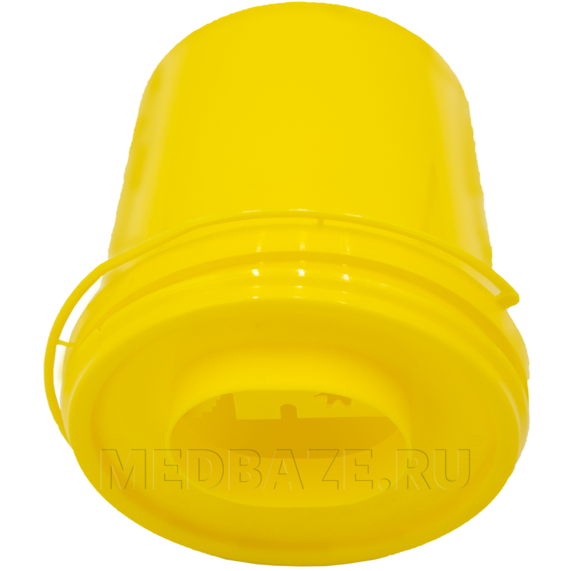 Емкость-контейнер 1 л, для утилизации игл, Медком